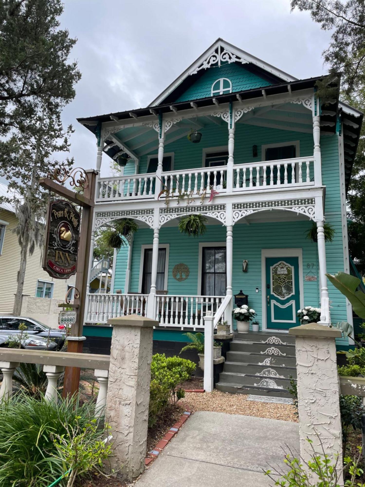 Peace & Plenty Inn Bed And Breakfast Downtown St Augustine-Adults Only St. Augustine Dış mekan fotoğraf
